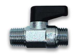 ASTUROMEC ВЕНТИЛЬ A310/1 мини шаровый M1/8"- M1/8"