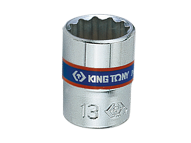 Торцевая головка KING TONY 233006M двенадцатигранная 6 мм 1/4" L=24мм