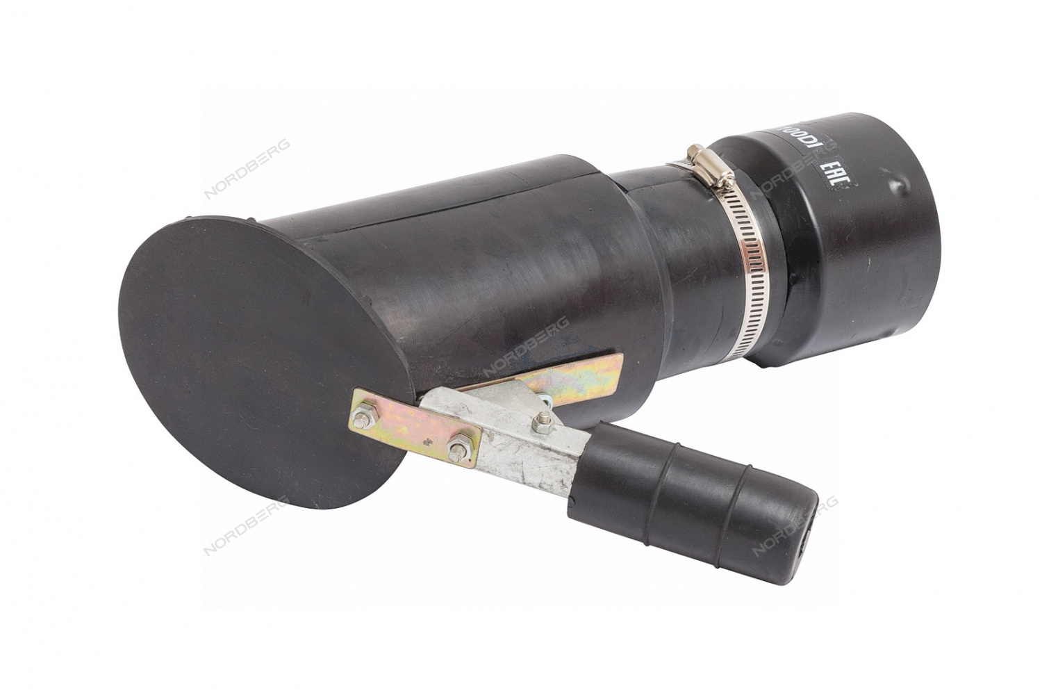 Насадка резиновая овальная наклонная на шланг D=100 мм NORDBERG AN100DI