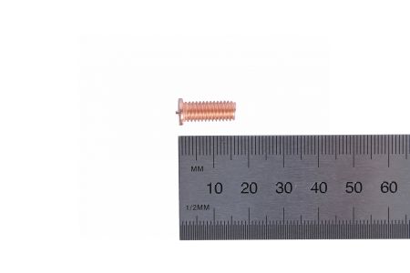 Болт омедненный для сварки, M6х16, 100 шт. NORDBERG F016(M6)