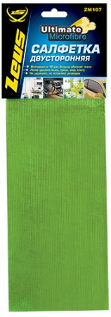 ZM107 Салфетка ДВУСТОРОННЯЯ из микрофибры, 35х35 см