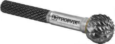 TRRBD10090654-2 Борфреза твердосплавная сферическая, тип D, 10 мм, двойная насечка, в боксе