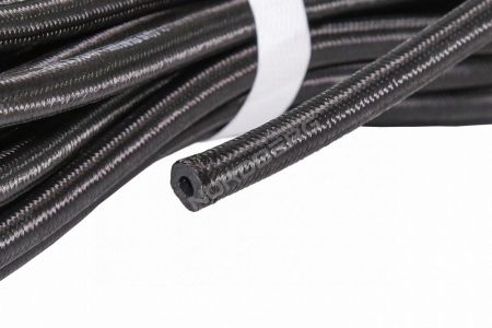 Шланг топливный резиновый в оплетке 4мм, бухта 15м. NORDBERG H0409NBR-BR_15