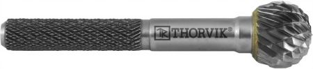 TRRBD10090654-2 Борфреза твердосплавная сферическая, тип D, 10 мм, двойная насечка, в боксе