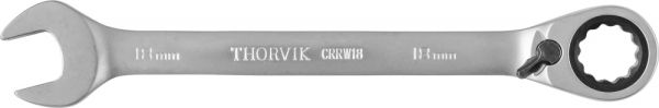 CRRW18 Ключ гаечный комбинированный трещоточный с реверсом, 18 мм